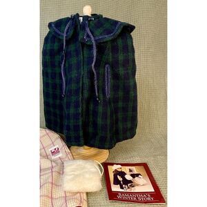 American Girl Doll Samantha Winter Story Cape Muff pamphlet PC 1989